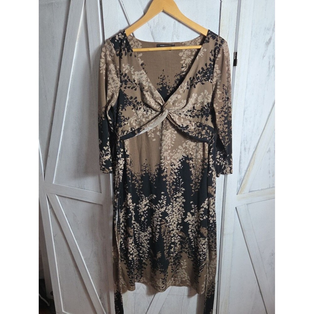BCBG Max Azria Tie Back Dress Size L
